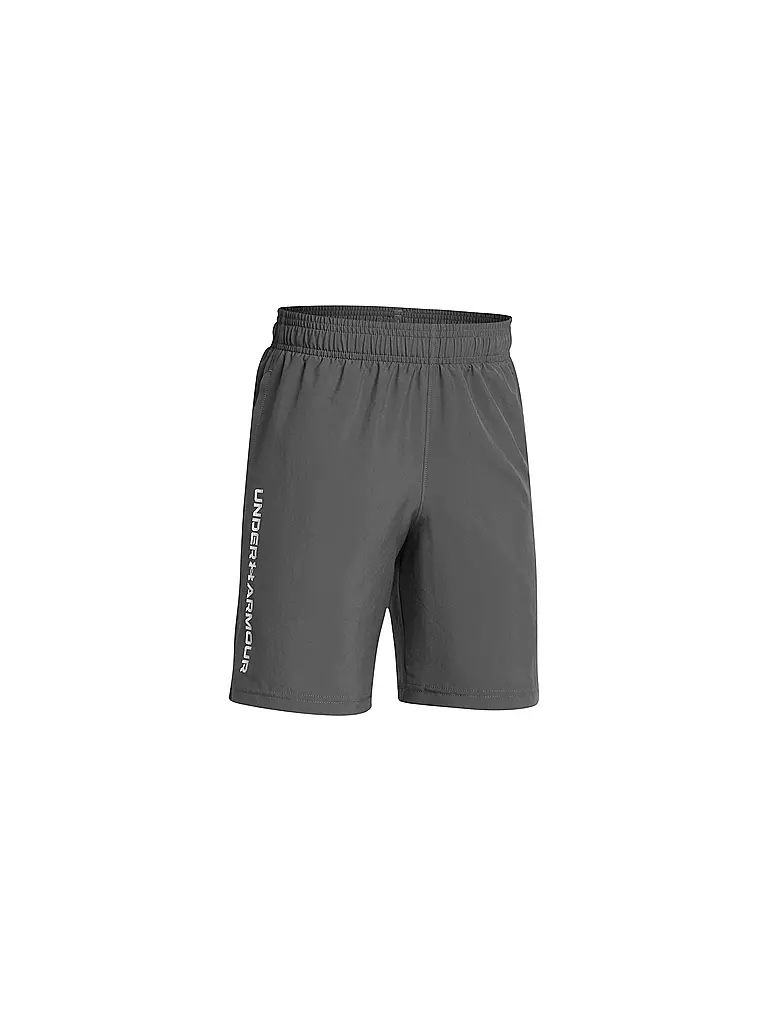 UNDER ARMOUR | Kinder Fitnessshort UA gewebte Wdmk | Grigio