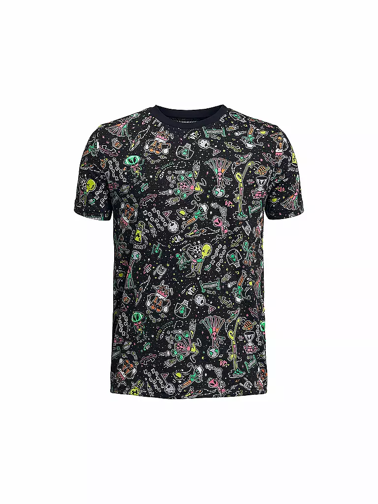 UNDER ARMOUR | Kinder T-Shirt UA Out Of This World All Sports | Nero