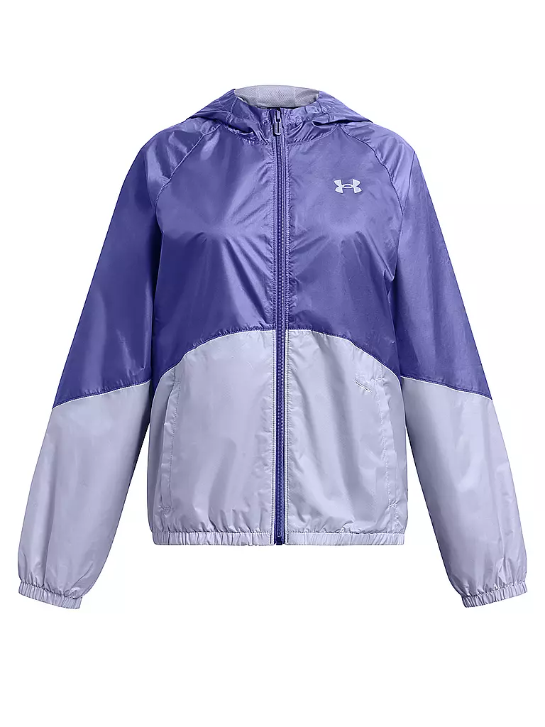 UNDER ARMOUR | Mädchen Fitnessjacke UA SportStyle Windbreaker | Lilla