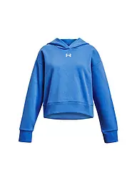 UNDER ARMOUR | Mädchen Hoodie UA Rival Fleece Cropped | Blu