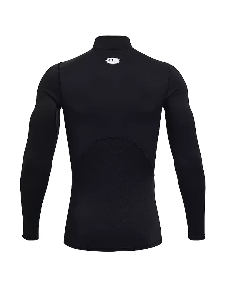 UNDER ARMOUR | Maglia da allenamento da uomo ColdGear® Compression Mock | Nero
