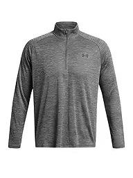UNDER ARMOUR | Maglia da allenamento da uomo UA Tech™ Textured ½ Zip | Grigio