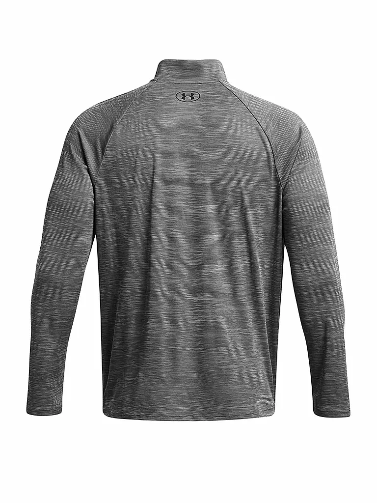 UNDER ARMOUR | Maglia da allenamento da uomo UA Tech™ Textured ½ Zip | Grigio