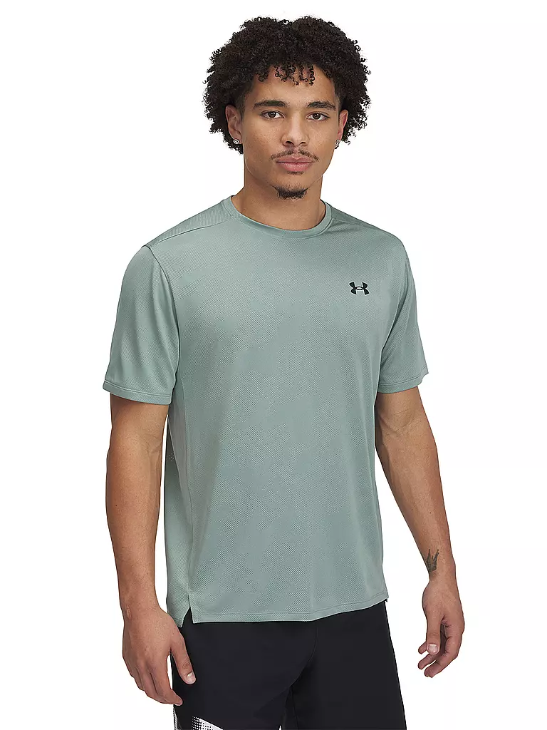 UNDER ARMOUR | Maglietta da allenamento da uomo UA TechTM Vent Jacquard | Menta