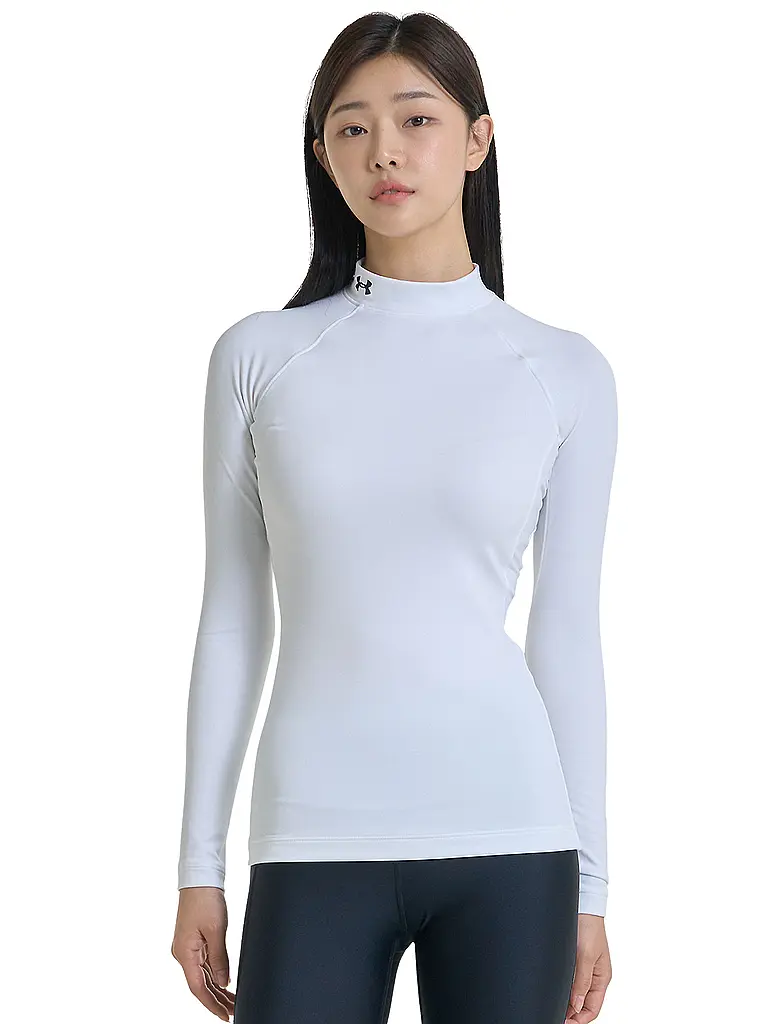 UNDER ARMOUR | Maglietta da fitness da donna ColdGear® Authentics Mockneck |