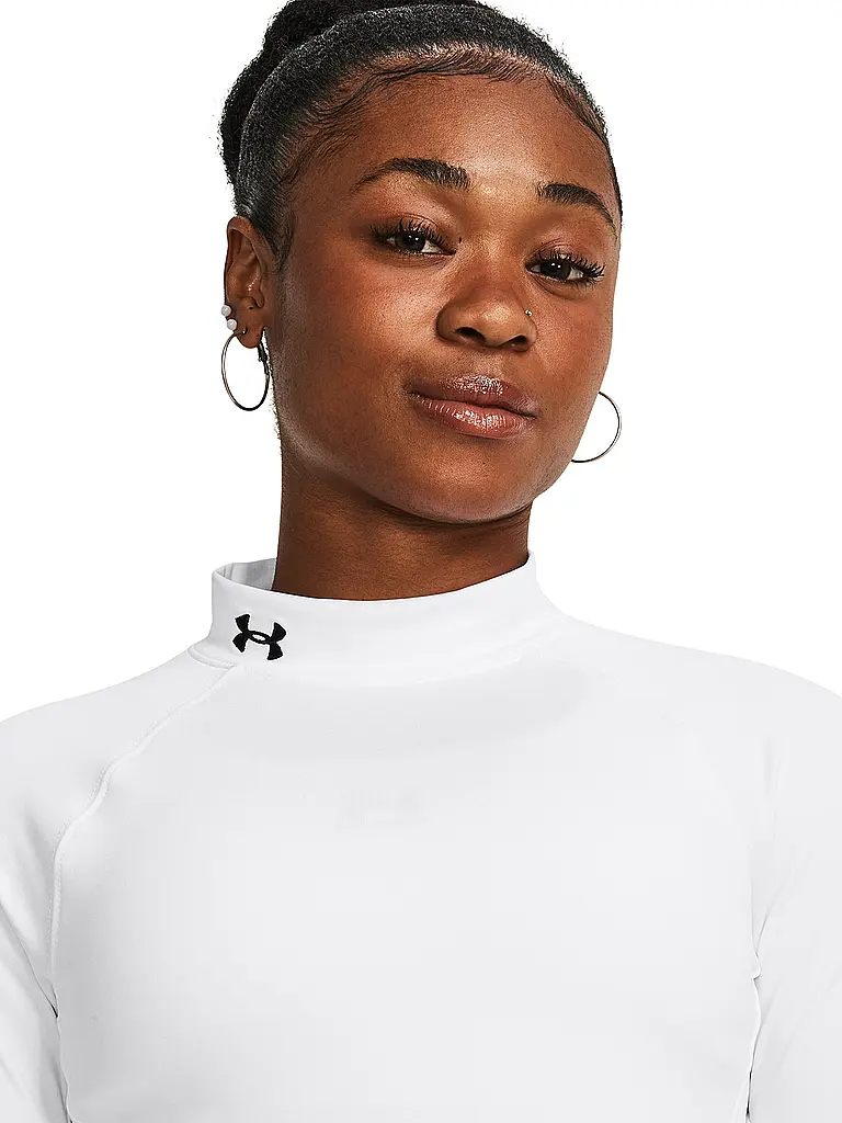 UNDER ARMOUR | Maglietta da fitness da donna ColdGear® Authentics Mockneck |