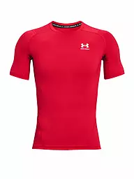 UNDER ARMOUR | Maglietta da fitness da uomo HeatGear® Armour | Rosso