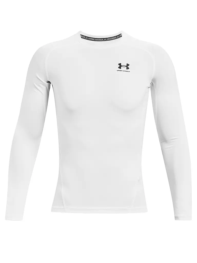 UNDER ARMOUR | Maglietta da fitness da uomo HeatGear® Armour | Bianco