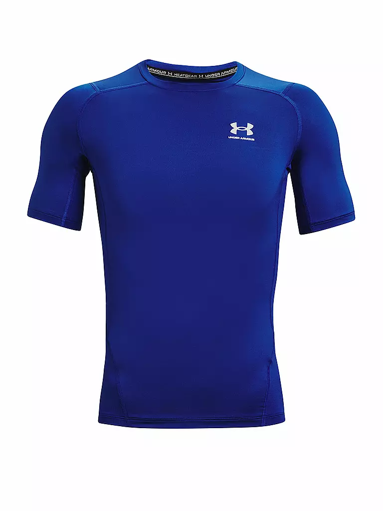 UNDER ARMOUR | Maglietta da fitness da uomo HeatGear® Armour | Blu