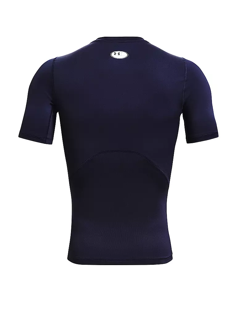UNDER ARMOUR | Maglietta da fitness da uomo HeatGear® Armour | Blu scuro