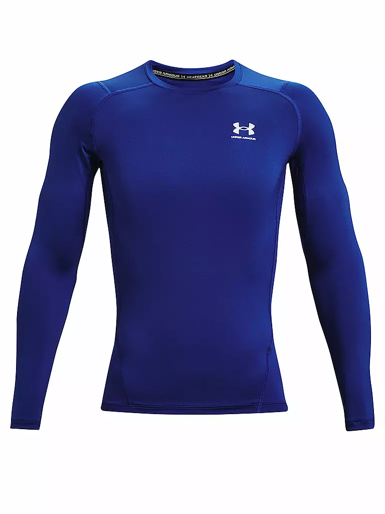 UNDER ARMOUR | Maglietta da fitness da uomo UA HeatGear® Armour Compression | Blu