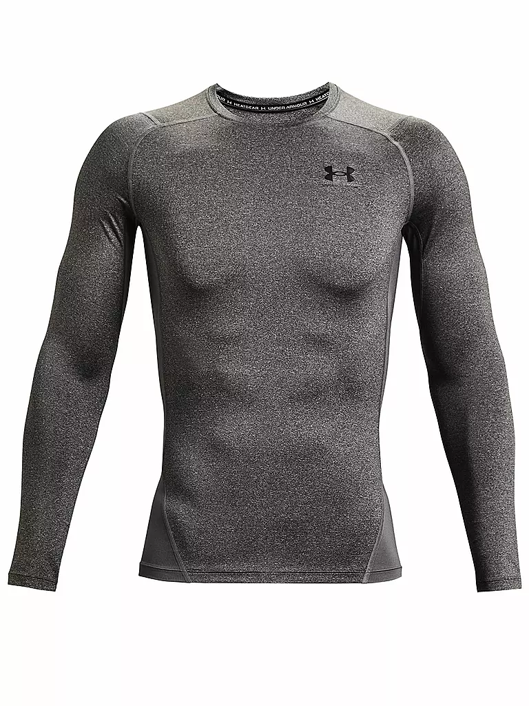 UNDER ARMOUR | Maglietta da fitness da uomo UA HeatGear® Armour Compression | Grigio