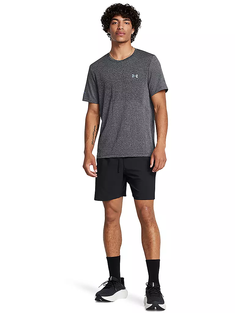 UNDER ARMOUR | Maglietta da fitness da uomo UA Seamless Stride | Grigio
