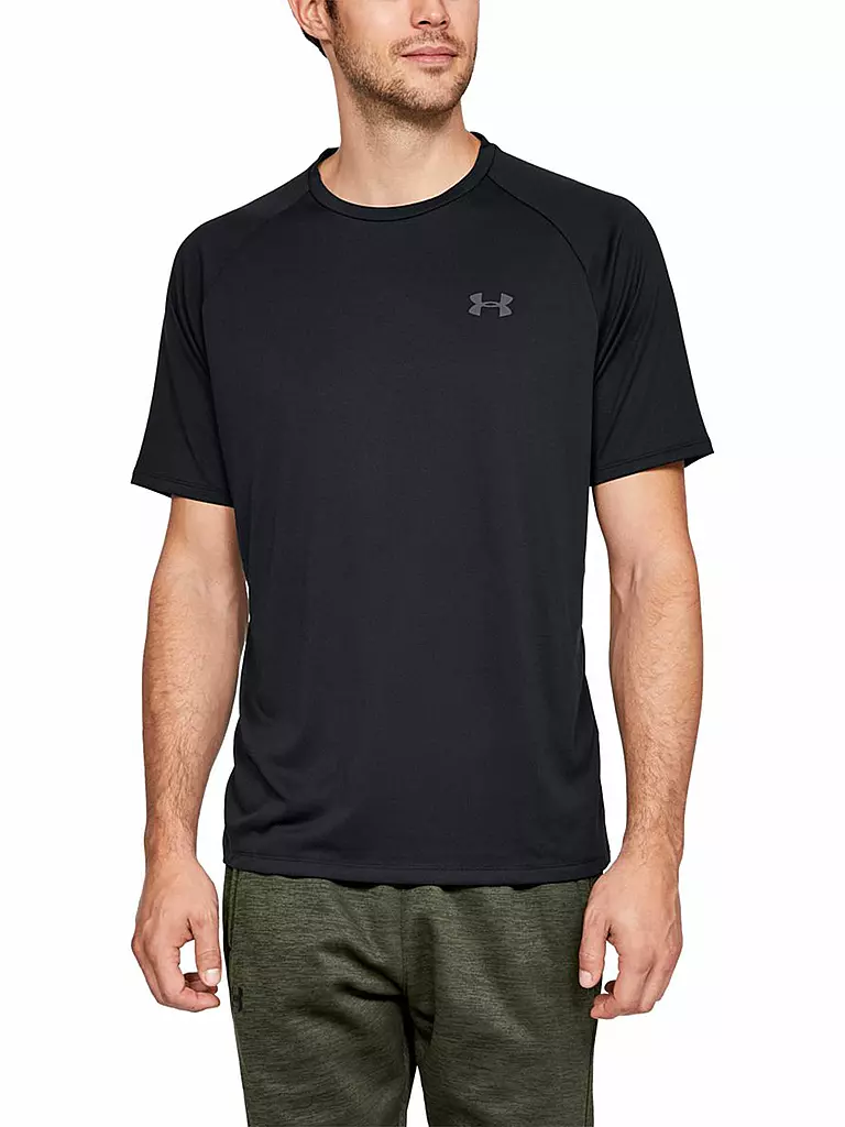 UNDER ARMOUR | Maglietta da fitness da uomo UA Tech™ 2.0 | Nero