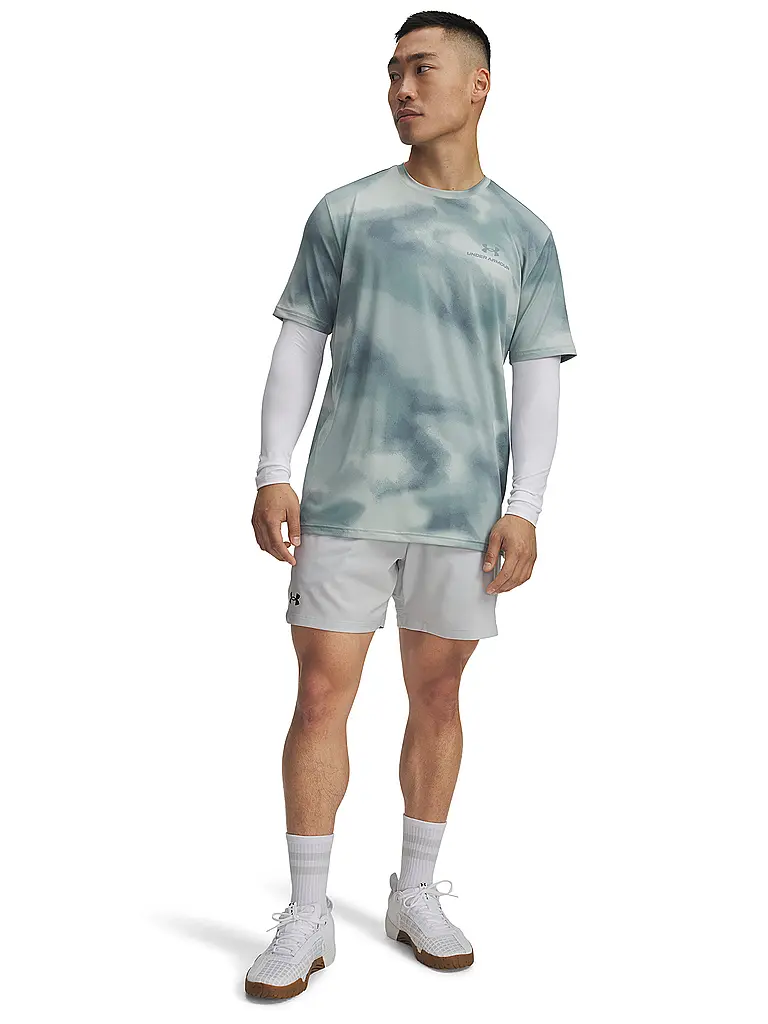 UNDER ARMOUR | Maglietta da fitness da uomo UA Vanish Energy Printed | Petrolio