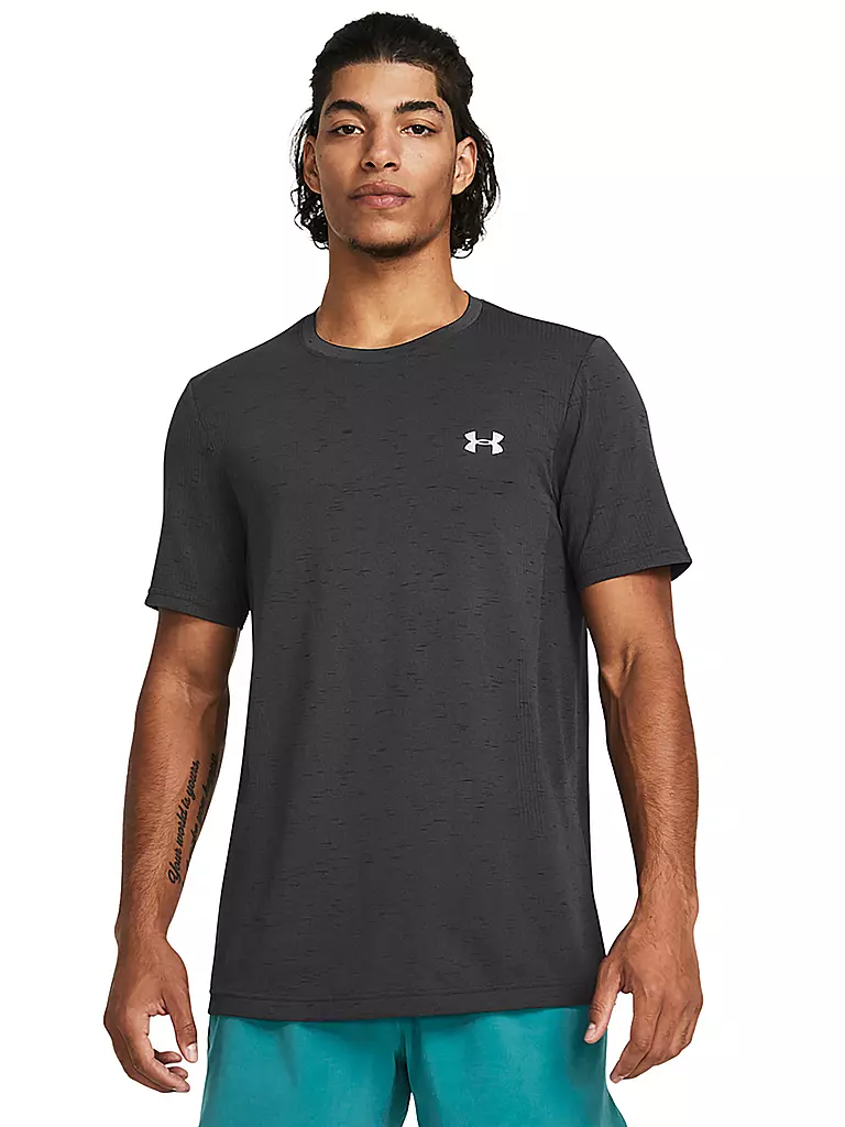 UNDER ARMOUR | Maglietta da fitness da uomo UA Vanish Seamless | Grigio
