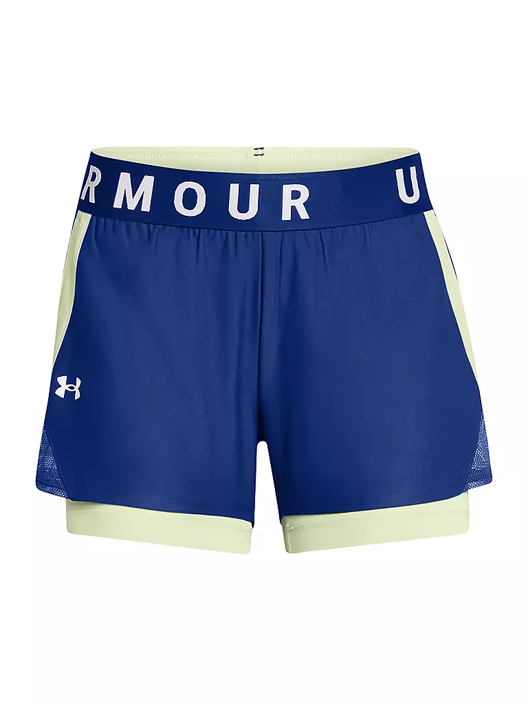 UNDER ARMOUR | Pantaloncini da fitness da donna UA Play Up 2in1 | Blu