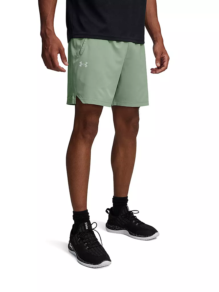 UNDER ARMOUR | Pantaloncini da fitness da uomo Vanish Woven Graphic STS 6in | Menta