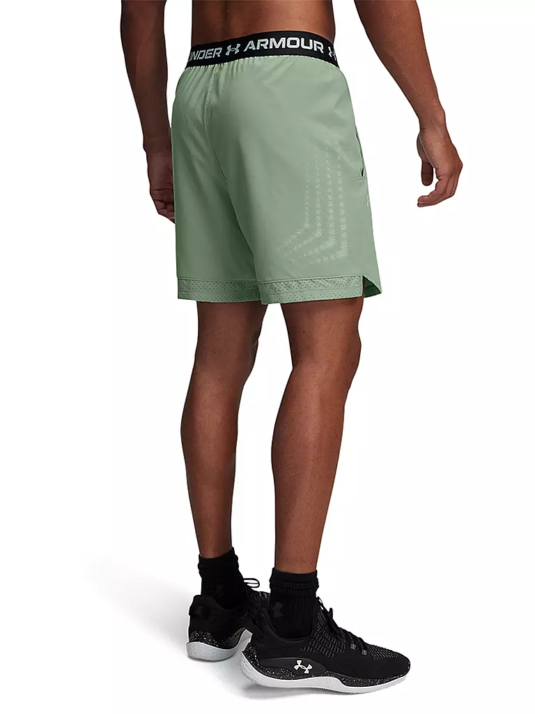 UNDER ARMOUR | Pantaloncini da fitness da uomo Vanish Woven Graphic STS 6in | Menta