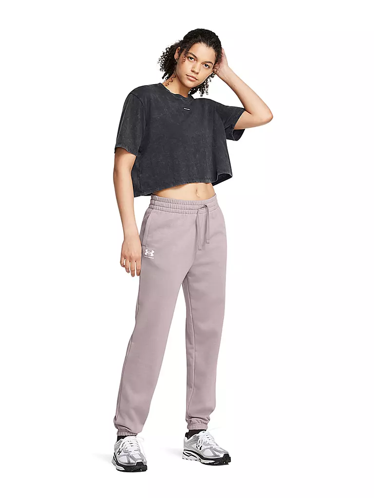UNDER ARMOUR | Pantaloni da jogging da donna UA Rival French Terry | Grigio
