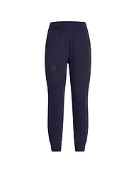 UNDER ARMOUR | Pantaloni da jogging donna UA Unstoppable Fleece | Blu scuro