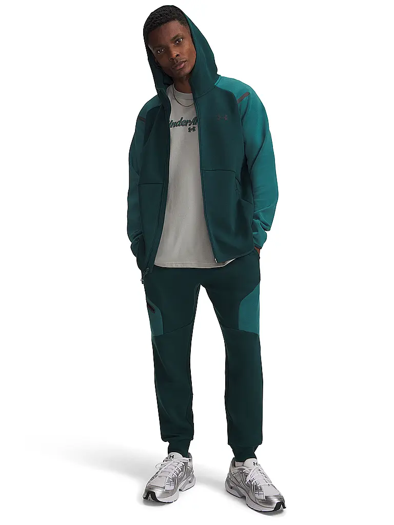 UNDER ARMOUR | Pantaloni da jogging da uomo Unstoppable | Verde scuro