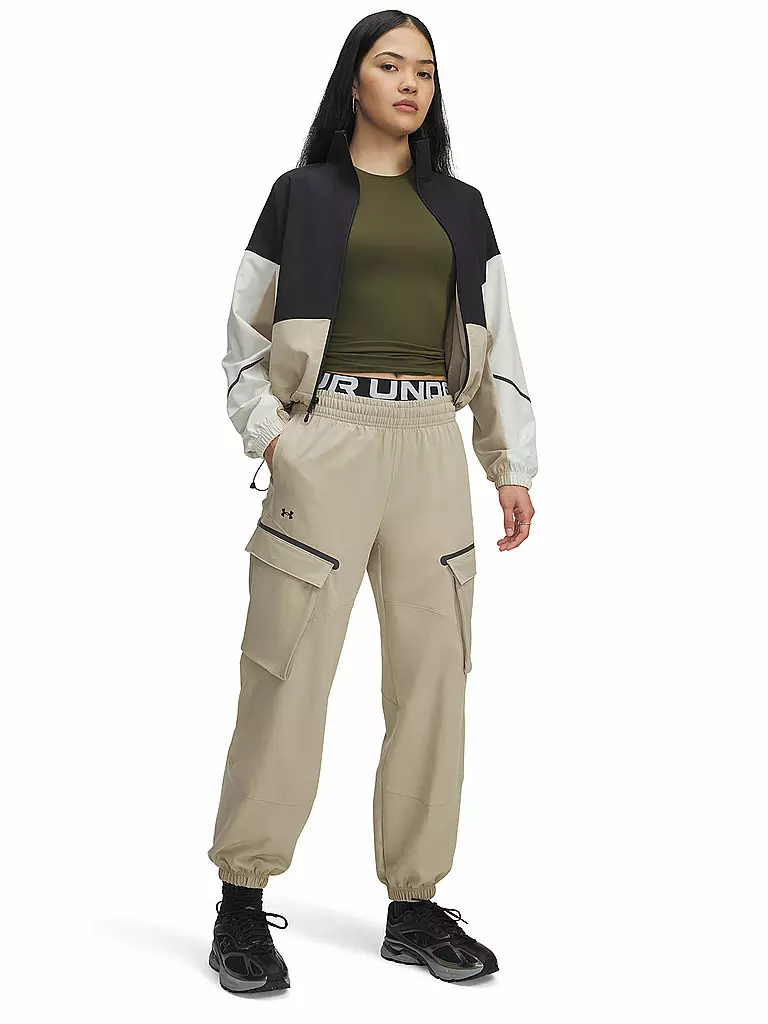 UNDER ARMOUR | Pantaloni da jogging donna UA Unstoppable Cargo | Cammello