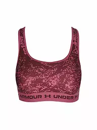 UNDER ARMOUR | Reggiseno sportivo da donna Armour® Mid Crossback Print a supporto medio | Bacca