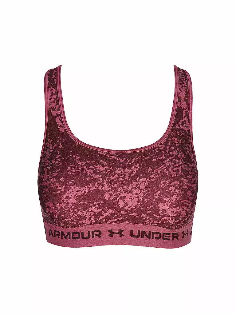 UNDER ARMOUR | Reggiseno sportivo da donna Armour® Mid Crossback Print a supporto medio | Bacca