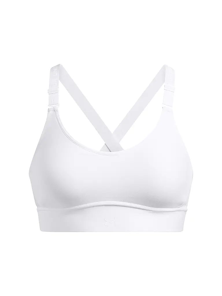 UNDER ARMOUR | Reggiseno sportivo da donna UA Infinity Mid 2.0 a supporto medio | Bianco