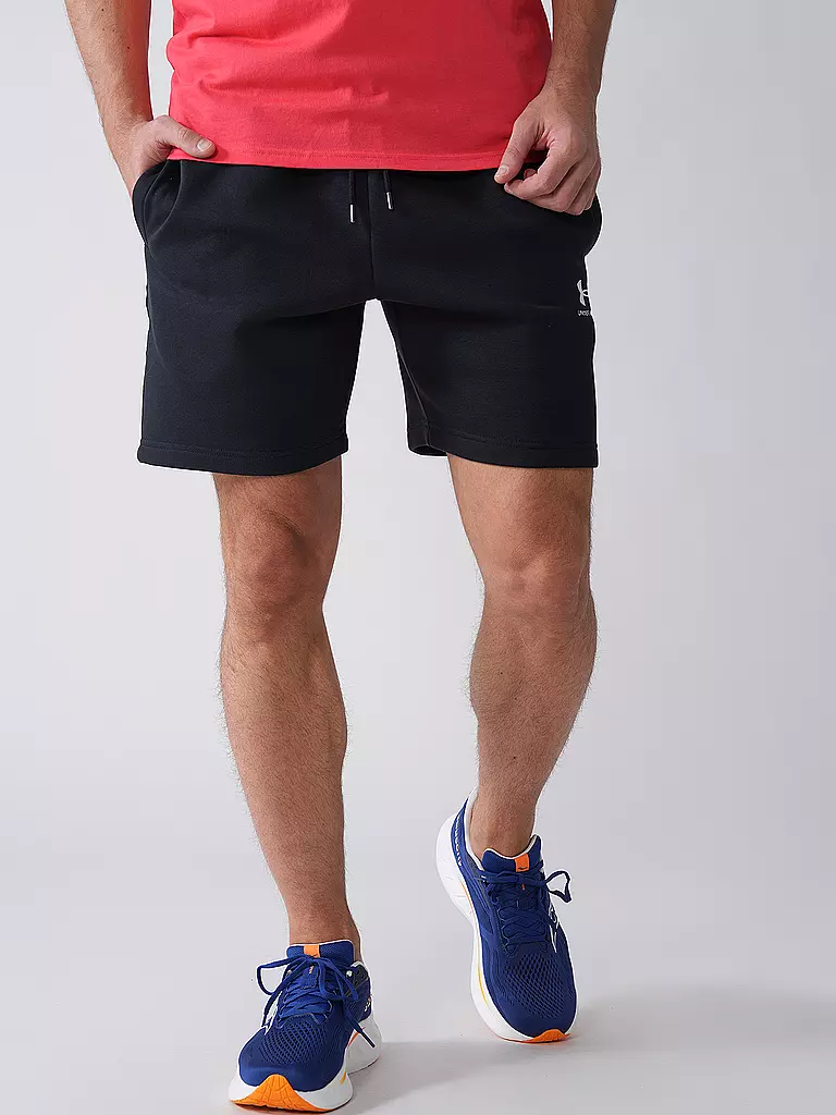UNDER ARMOUR | Short da uomo UA Icon Fleece | Nero