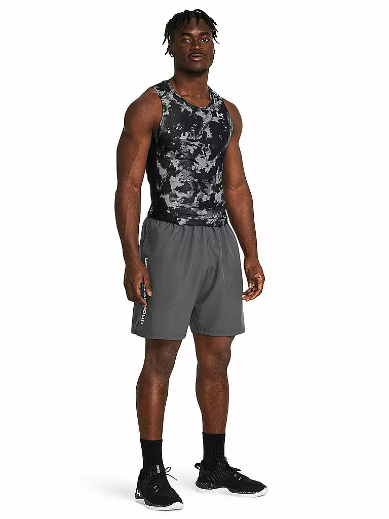 UNDER ARMOUR | Short da uomo UA Woven Wordmark | Grigio