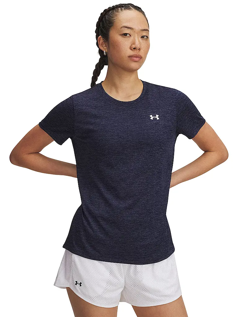 UNDER ARMOUR | T-shirt da allenamento da donna UA Tech™ Twist | Blu scuro