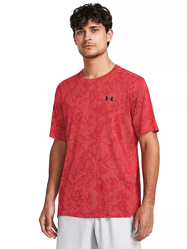 UNDER ARMOUR | T-shirt da allenamento da uomo UA Tech™ Vent Geode | Rosso