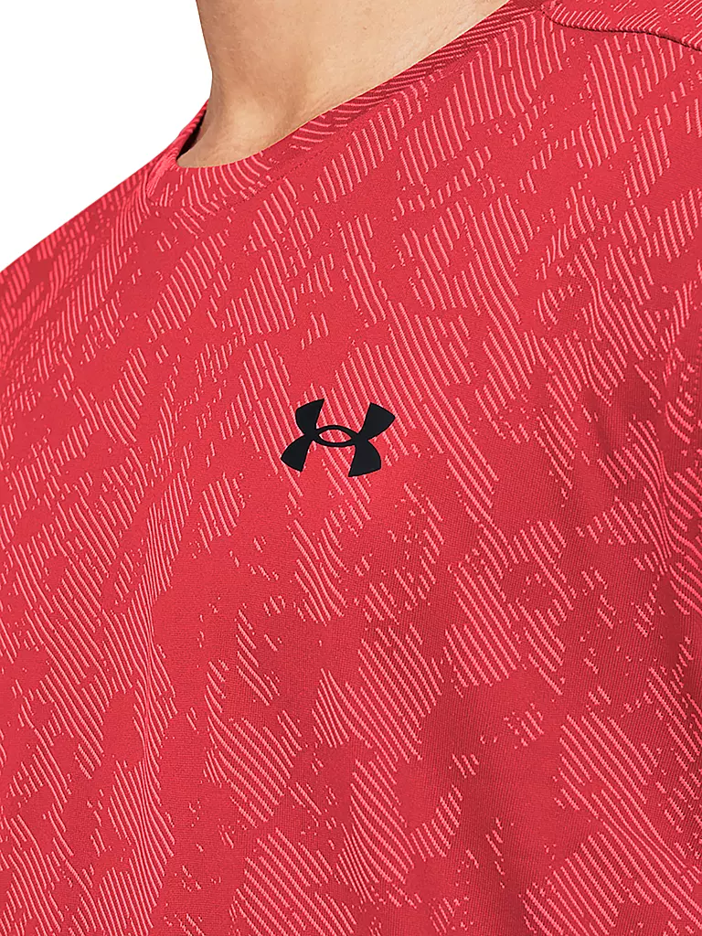 UNDER ARMOUR | T-shirt da allenamento da uomo UA Tech™ Vent Geode | Rosso