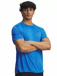 UNDER ARMOUR | Maglietta da allenamento da uomo UA TechTM Vent Jacquard | Blu