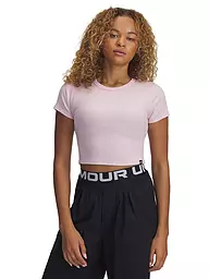 UNDER ARMOUR | T-shirt da donna UA Rival Rib Baby | Rosa
