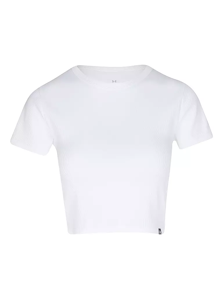 UNDER ARMOUR | T-shirt da donna UA Rival Rib Baby | Bianco
