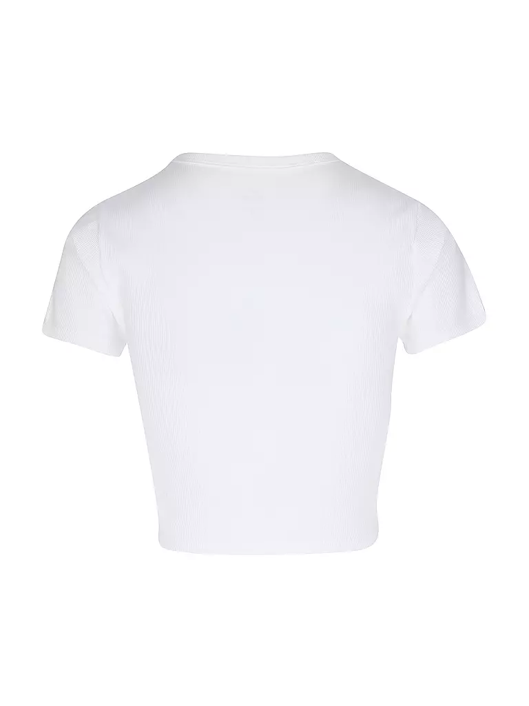 UNDER ARMOUR | T-shirt da donna UA Rival Rib Baby | Bianco
