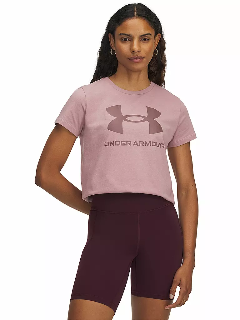 UNDER ARMOUR | T-shirt da donna UA Sportstyle con grafica | Rosa