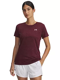 UNDER ARMOUR | T-shirt da fitness da donna UA Tech™ Twist | Rosso scuro