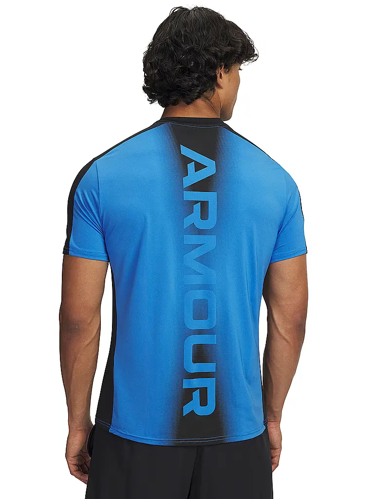 UNDER ARMOUR | T-shirt da fitness da uomo UA HeatGear® Wordmark |