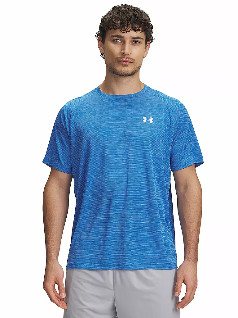 UNDER ARMOUR | T-shirt da fitness da uomo UA Tech™ strutturata | Blu