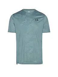 UNDER ARMOUR | Maglietta da allenamento da uomo UA TechTM Vent Jacquard | Petrolio