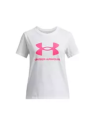 UNDER ARMOUR | T-shirt da ragazza UA Big Logo | Bianco