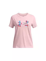 UNDER ARMOUR | T-shirt da ragazza UA Fill Big Logo | Rosa