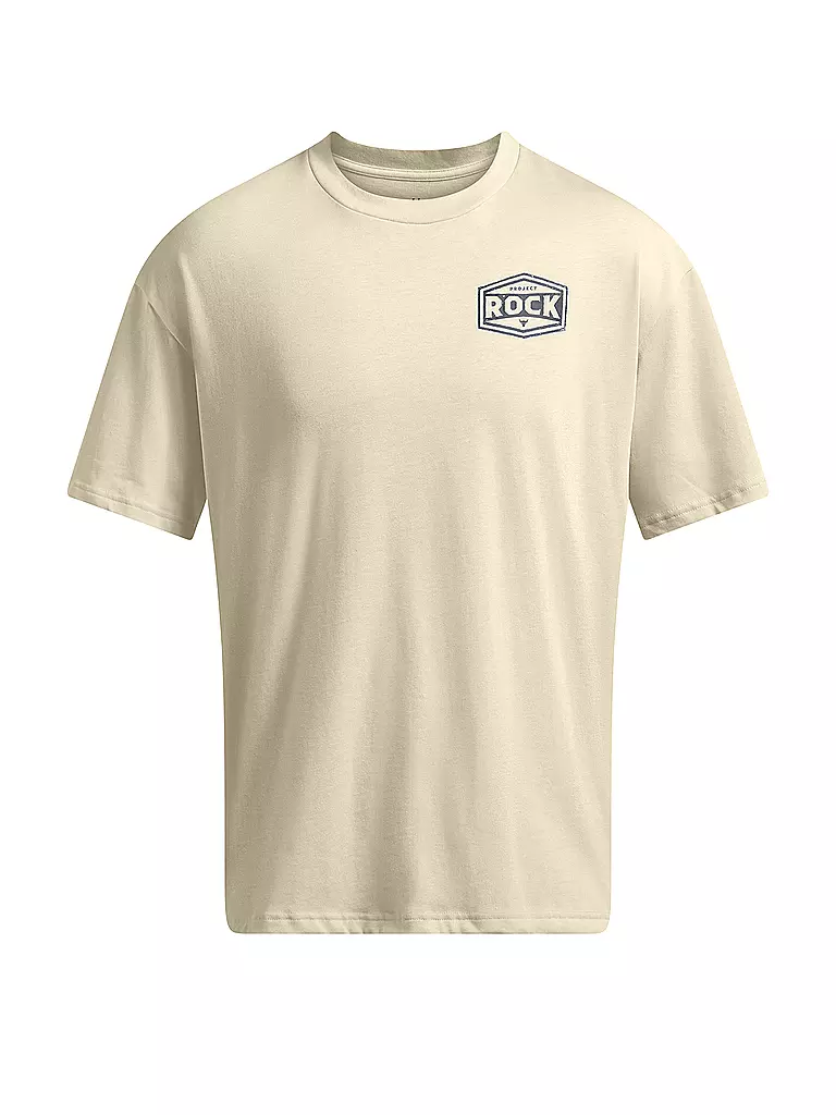 UNDER ARMOUR | T-Shirt da uomo The Rock HWT | Crema