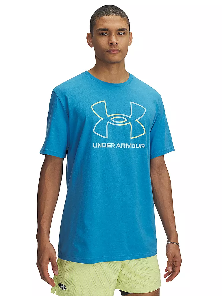 UNDER ARMOUR | T-shirt da uomo UA Foundation | Blu chiaro