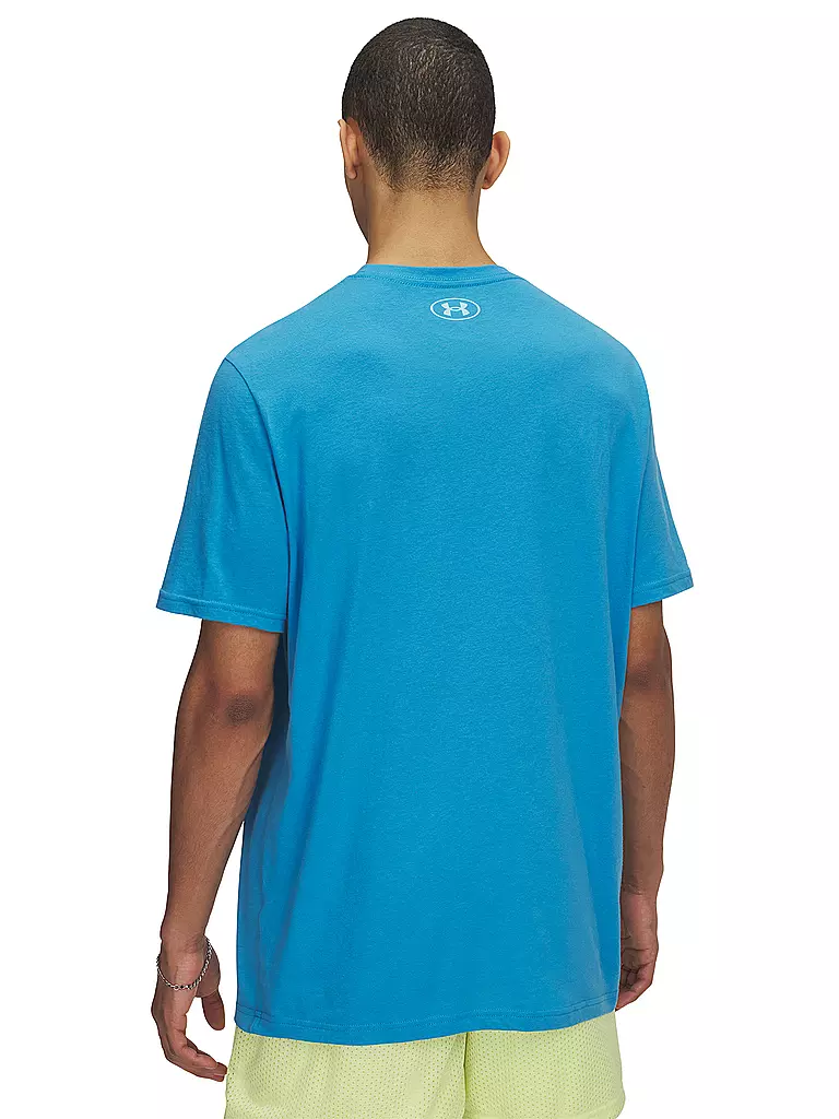 UNDER ARMOUR | T-shirt da uomo UA Foundation | Blu chiaro