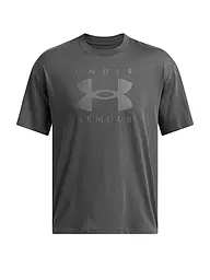 UNDER ARMOUR | Herren T-Shirt UA Heavyweight Branded | Grigio